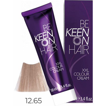 KEEN COLOUR CREAM 12.65 Платиновый фиолетово-красный блондин/ Platinblond Violett-Rot, 100 мл