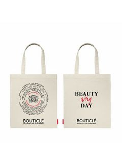 Bouticle Шоппер-сумка брендированный белый