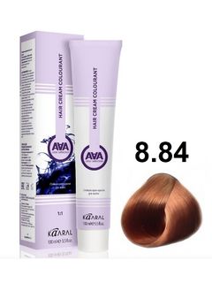 KAARAL AAA Hair crem colorant 8.84 Светлый бежево-медный блондин 100мл