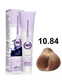 KAARAL AAA Hair crem colorant 10.84 Очень очень светлый бежево-медный блондин 100мл