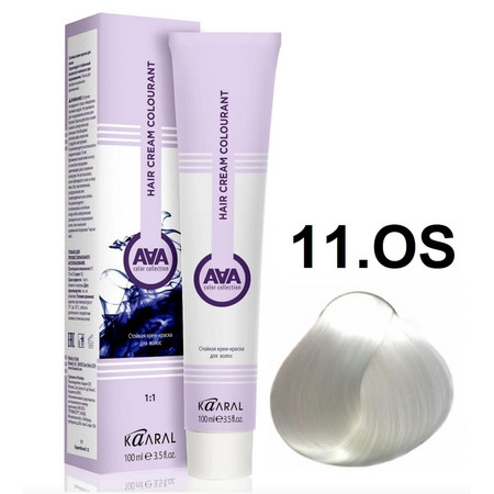 KAARAL AAA Hair crem colorant 11.OS экстра белый 100мл