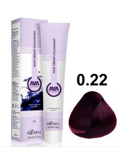 KAARAL AAA Hair crem colorant .22 фиолетовый корректор 100мл