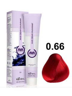 KAARAL AAA Hair crem colorant .66 красный корректор 100мл