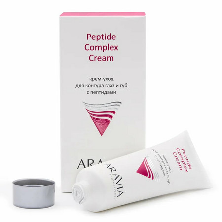 Aravia Крем-уход для контура глаз и губ с пептидами Peptide Complex Cream, 50 мл 