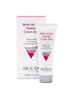 Aravia Мульти-крем с пептидами и антиоксидантным комплексом Multi-Action Peptide Cream, 50 мл 