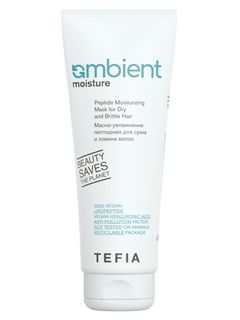 TEFIA AMBIENT Moisture Маска-увлажнение пептидная для сухих и ломких волос 250 мл