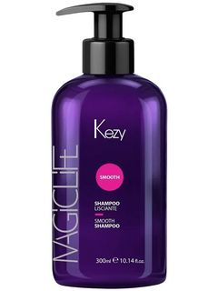 Kezy ML Smooth / Шампунь разглаживающий для вьющихся, непослушных волоc 300 мл