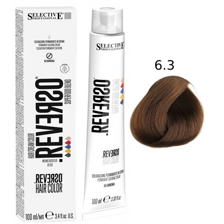 SELECTIVE Reverso Hair Color 6.3 Темный блондин золотистый