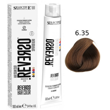 SELECTIVE Reverso Hair Color 6.35 Темный блондин 