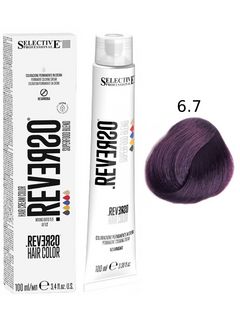 SELECTIVE Reverso Hair Color 6.7 Темный блондин фиолетовый