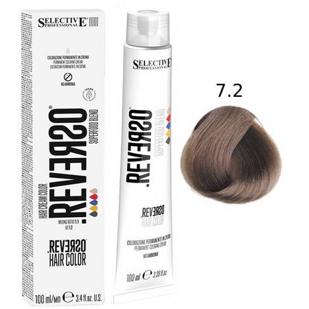 SELECTIVE Reverso Hair Color 7.2 Блондин бежевый