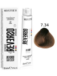 SELECTIVE Reverso Hair Color 7.34 Блондин золотисто-медный