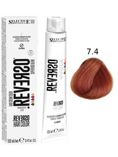 SELECTIVE Reverso Hair Color 7.4 Блондин медный