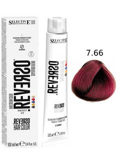 SELECTIVE Reverso Hair Color 7.66 Блондин красный интенсивный