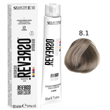 SELECTIVE Reverso Hair Color 8.1 Светлый блондин пепельный