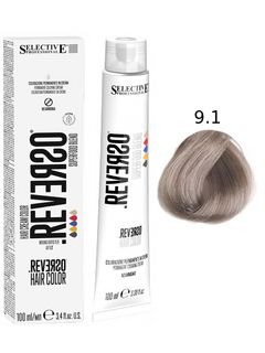 SELECTIVE Reverso Hair Color 9.1 Очень светлый блондин пепельный