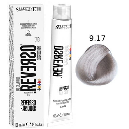 SELECTIVE Reverso Hair Color 9.17 Очень светлый блондин 