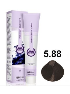 KAARAL AAA Hair crem colorant 5.88 светлый каштан интенсивный шоколадный 100мл