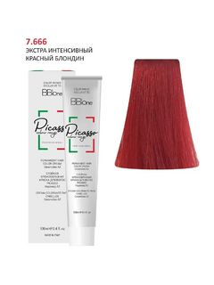 PICASSO 7.666 Extra Intensive Red Blond Крем-краска перманентная