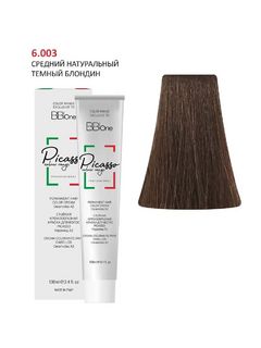 PICASSO 6.003 Medium Natural Dark Blond Крем-краска перманентная