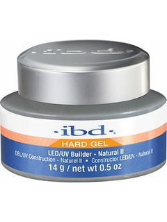 ibd Builder Gel Natural, 14 г. –констр. камуфл. нейтрально-телесный гель LED/UV
