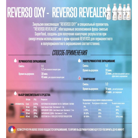 SELECTIVE REVERSO OXY Оксигент 3% 1000мл