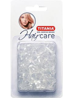 Titania Резинки силиконовые малые белые 150шт/уп. 