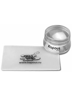 Kapous Nails Набор для стемпинга (штамп и скрапер) 