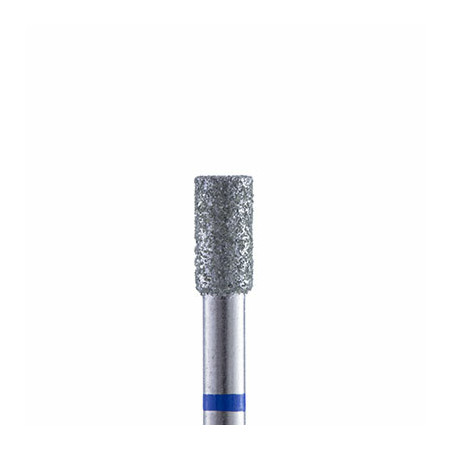 Фреза Алмазная Цилиндр Кристалл Nails d.3.3 (синяя насечка) (Владмива)
