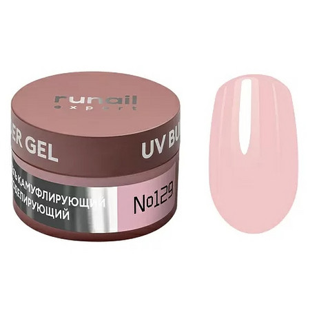 Runail Expert Гель моделирующий UV BUILDER GEL №129, 15г банка 