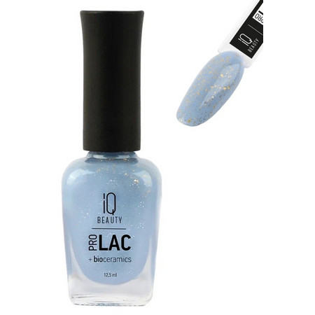 IQ BEAUTY PROLAC Лак для ногтей укрепляющий с биокерамикой 12.5 мл №090 Aquamarine tears