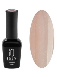 IQ BEAUTY Базовое цветное покрытие для гель-лака Color base, 10 мл №08 Keep shining