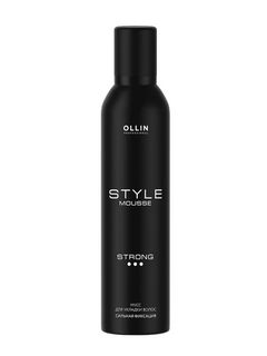 OLLIN STYLE Мусс для укладки волос сильной фиксации 250мл 