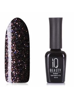 IQ BEAUTY Каучуковый гель-лак с кальцием №089 10 мл. (GO HOLLYWOOD Royal Black)