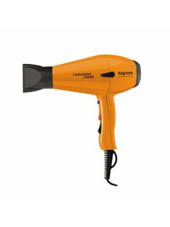 Kapous Профессиональный фен для укладки волос Tornado 2500 цв. оранжевый